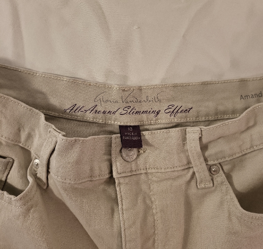 Amanda Jeans All-Around Slimming Effect - Beige #0153